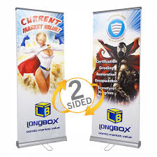 double sided banner image