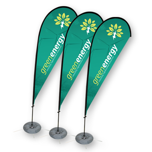 teardrop flags sq