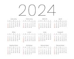Calendar 2024